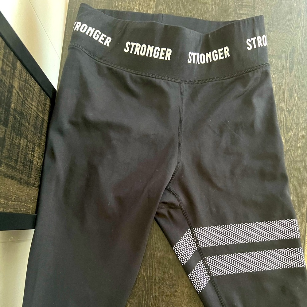 STRONGER LABEL HERO TIGHTS MID WAIST